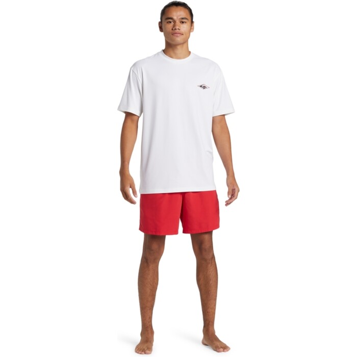 2024 Quiksilver Mens Everyday Surf Short Sleeve Tee AQYWR03153 - Snow White